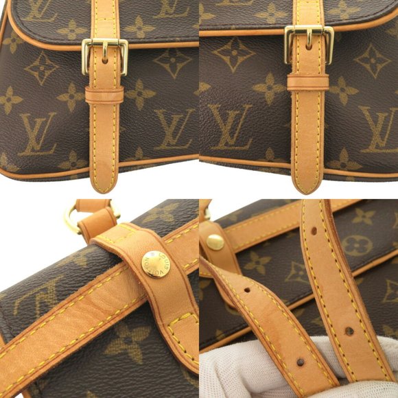 Louis Vuitton Marel Sac Ad Monogram M51158 Brown Backpack Daypack LV 1440LOUIS - Picture 10 of 10